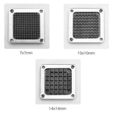 NNEAGS 2X Commercial Potato French Fry Fruit Vegetable Cutter Stainless Steel 3 Blades