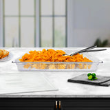 NNEAGS 100mm Clear Gastronorm GN Pan 1/1 Food Tray Storage Bundle of 2 with Lid