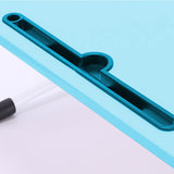 NNEAGS 2X Blue Portable Bed Table Adjustable Foldable Bed Sofa Study Table Laptop Mini Desk with Notebook Stand Card Slot Holder Home Decor