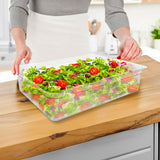NNEAGS 150mm Clear Gastronorm GN Pan 1/1 Food Tray Storage