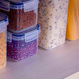 NNEAGS 4X 60x500cm Transparent Kitchen Drawer Cabinet Multi Use Liner Non Slip Mat