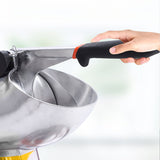 NNEAGS 2X Ice Shaver Electric Stainless Steel Ice Crusher Slicer Machine Commercial Yellow