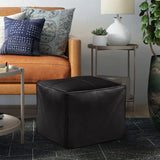 NNEAGS 40cm White Pier Polyester-Cotton Pillow with EPP Insert Home Decor