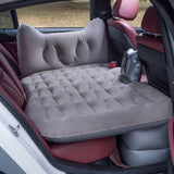 NNEAGS Grey Honeycomb Inflatable Car Mattress Portable Camping Air Bed Travel Sleeping Kit Essentials
