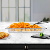 NNEAGS 65mm Clear Gastronorm GN Pan 1/2 Food Tray Storage