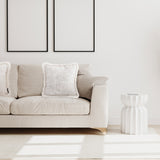 NNEAGS 45cm Pillow Cover French Jacquard Woven France Peony Floral Made Throw Pillow