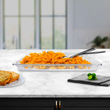 NNEAGS 65mm Clear Gastronorm GN Pan 1/1 Food Tray Storage Bundle of 2