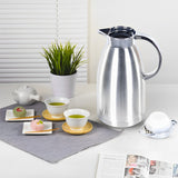 NNEAGS 2X 2.3L Stainless Steel Kettle Insulated Vacuum Flask Water Coffee Jug Thermal