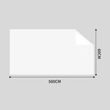 NNEAGS 60cmx5m Clear Dry Erase Adhesive Whiteboard Wall Surface Peel Sticker Sheet
