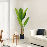 NNEAGS 160cm Banna Plant Bird of Paradise Tree Artificial Plant Home Accent Decor