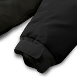 NNEAGS abbee Black Large Winter Fur Hooded Down Jacket Stylish Lightweight Quilted Warm Puffer Coat