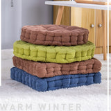 NNEAGS 4X Coffee Round Cushion Soft Leaning Plush Backrest Throw Seat Pillow Home Office Decor