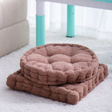 NNEAGS 2X Coffee Square Cushion Soft Leaning Plush Backrest Throw Seat Pillow Home Office Decor