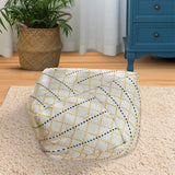 NNEAGS 2X 53cm Polyester-Cotton Blend Pillow EPP Particle Insert for Comfort and Support Home Decor