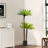 NNEAGS 150cm Yucca Tree Giant Palm Lily Living Room Artificial Plant Home Accent Decor
