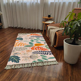 NNEAGS 90cm Soft cotton woven handmadeArea  rugs for living room bedroom, Home Decor