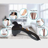 NNEAGS 2X Portable Handheld Massager Soothing Heat Stimulate Blood Flow Foot Shoulder
