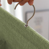 NNEAGS 2X Green Double Sided Hanging Storage Bag Underwear Bra Socks Mesh Pocket Hanger Home Organiser