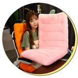 NNEAGS Pink One Piece Strawberry Cushion Office Sedentary Butt Mat Back Waist Chair Support Home Decor