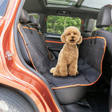 NNEAGS 600D Oxford Cloth Waterproof Dog Car Cover Back Seat Protector Hammock Pet Mat Black