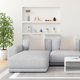 NNEAGS 45cm Square Soft Polyester Luxury Count Modern Fashion Throw Pillow