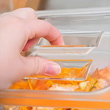 NNEAGS Clear Gastronorm 1/3 GN Lid Food Tray Top Cover Bundle of 6