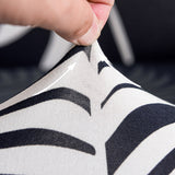 NNEAGS 1-Seater Checkered Sofa Cover Couch Protector High Stretch Lounge Slipcover Home Decor