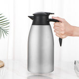 NNEAGS 1.5L Silver Color 3-Layer Stainless Steel Vacuum Durable Thermal Flask