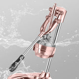 NNEAGS 2X Stainless Steel Manual Juicer Hand Press Juice Extractor Squeezer Lemon Orange Citrus Gold