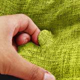 NNEAGS 2X 120cm Green Triangular Wedge Bed Pillow Headboard Backrest Bedside Tatami Cushion Home Decor