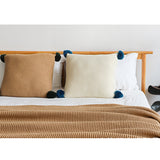 NNEAGS Coffee Tassel Fringe Knitting Blanket Warm Cozy Woven Cover Couch Bed Sofa Home Decor