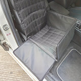 NNEAGS 2X Grey Car Pet Sitting Bag Breathable Safety Travel Portable Carrier Pouch Travel Essentials