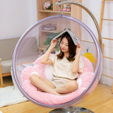 NNEAGS Pink Paw Shape Cushion Warm Lazy Sofa Decorative Pillow Backseat Plush Mat Home Decor