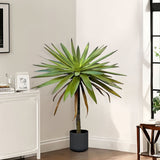NNEAGS 2X  90cm Yucca Tree Giant Palm Lily Living Room Artificial Plant Home Accent Decor