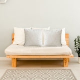 NNEAGS 50cm Gray Pillow Basic Square Stylish Geometric Plush Solid Decorative Covers Throw Pillow