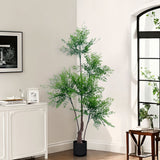 NNEAGS 2X 180cm Nandina Heavenly Bamboo Tree Artificial Plant Home Accent Decor
