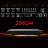 NNEAGS Electric Smart Induction Cooktop and 30cm Stainless Steel Induction Casserole Cookware