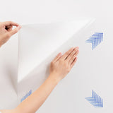 NNEAGS 60cmx5m Clear Dry Erase Adhesive Whiteboard Wall Surface Peel Sticker Sheet