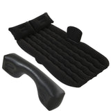 NNEAGS Black Ripple Inflatable Car Mattress Portable Camping Air Bed Travel Sleeping Kit Essentials