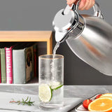 NNEAGS 2X 2.3L Stainless Steel Kettle Insulated Vacuum Flask Water Coffee Jug Thermal