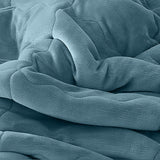 NNEAGS Lake Blue Throw Blanket Warm Cozy Double Sided Thick Flannel Coverlet Fleece Bed Sofa Comforter