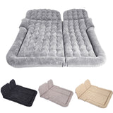 NNEAGS Grey Inflatable Car Boot Mattress Portable Camping Air Bed Travel Sleeping Essentials