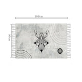 NNEAGS 90cm Woven Minimalist Bedroom Area Rug Carpet, Home Decor