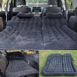 NNEAGS 2X Black Inflatable Car Boot Mattress Portable Camping Air Bed Travel Sleeping Essentials