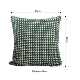 NNEAGS 45cm Subtle Green Foliage Pillow SquareThrow pillow