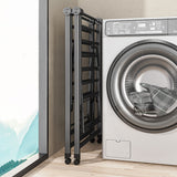 NNEAGS 2X 1.4m Portable Wing Shape Clothes Drying Rack Foldable Space-Saving Laundry Holder