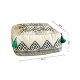 NNEAGS 2X 42cm Ultra-Comfort Polyester-Cotton Cushion with EPP Particle Support, Home Decor