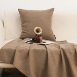 NNEAGS 1.8m Bed Light Brown Vintage Scarf Runner Bedding Tail Pad Flag For Home Hotel Set of 3