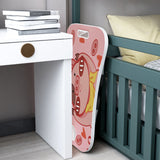 NNEAGS Cute Pig Design Portable Bed Table Adjustable Foldable Bed Sofa Study Table Laptop Mini Desk with Drawer and Cup Slot Home Decor