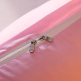NNEAGS 2X 180cm Pink Princess Bed Pillow Headboard Backrest Bedside Tatami Sofa Cushion with Ruffle Lace Home Decor